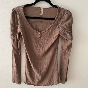 Free People Long sleeve Top